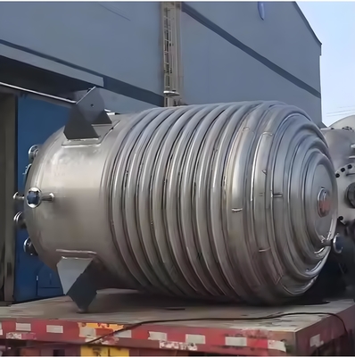 Сушильный реактор, сертифицированный ISO ASME с стальной пластиной для сосудов под давлением